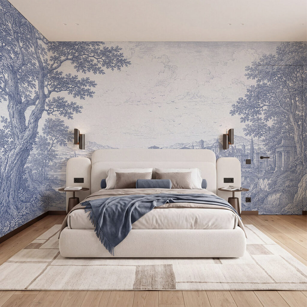 Riverside Engraving in an interior