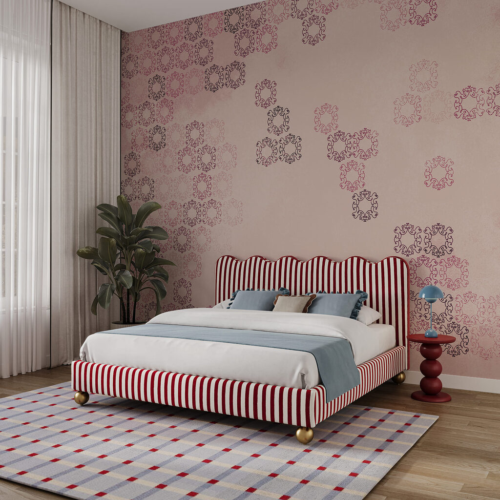 Faded Floral Geometry — interior 2