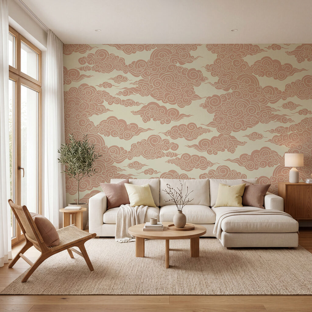 Cloud Scroll Pattern — interior 1
