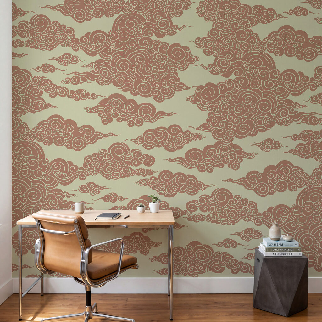 Cloud Scroll Pattern — interior 2