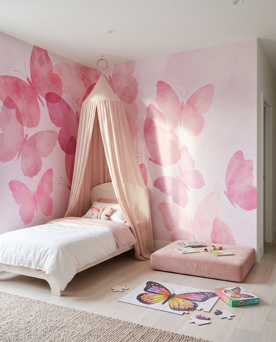 Butterflies on Ivory — interior 1