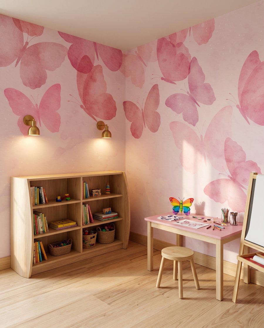 Butterflies on Ivory — interior 3