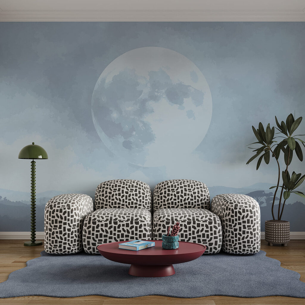 Moon Over Distant Hills — interior 1