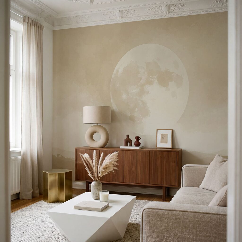 Moon Over Distant Hills — interior 2