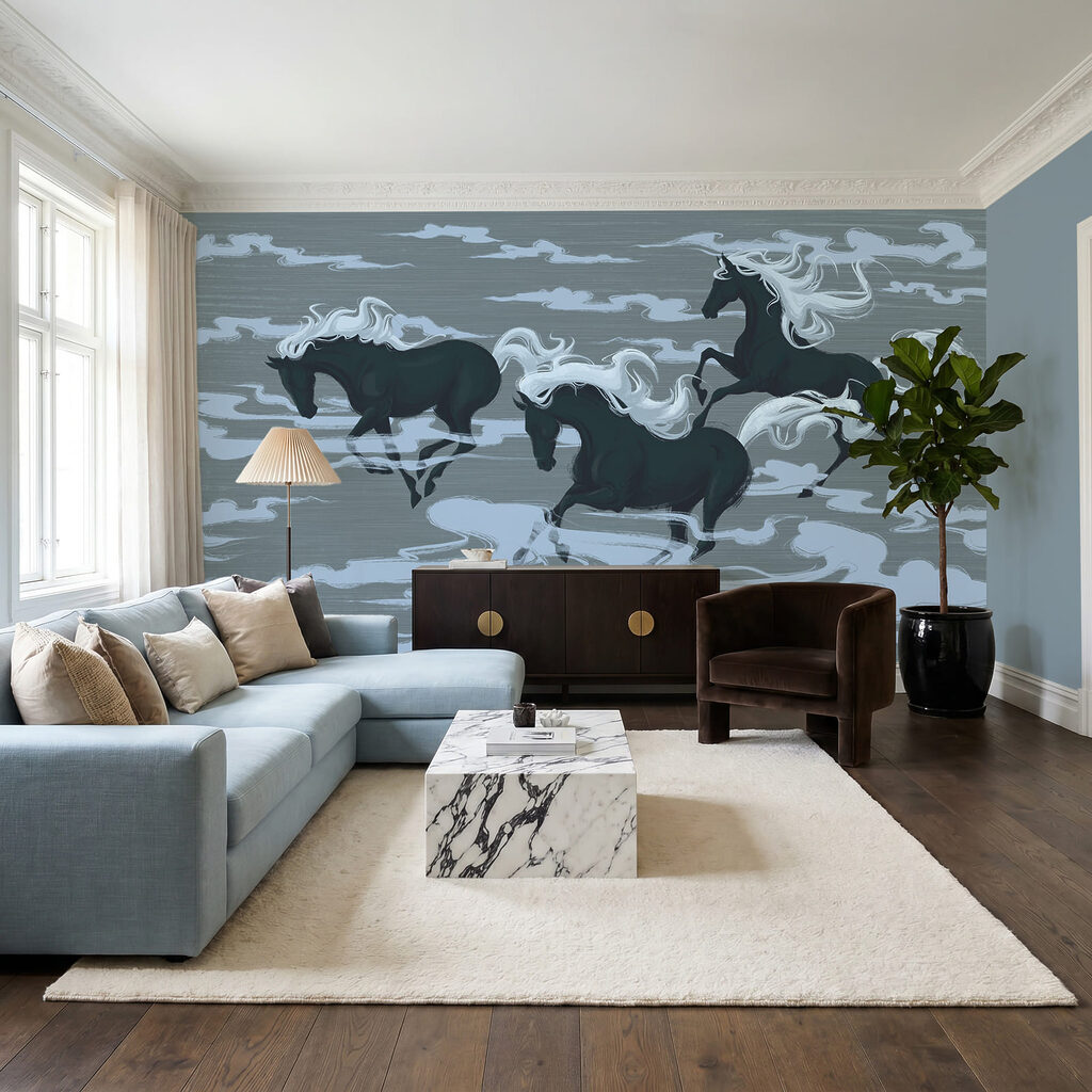 Horses Among Clouds — interior 2