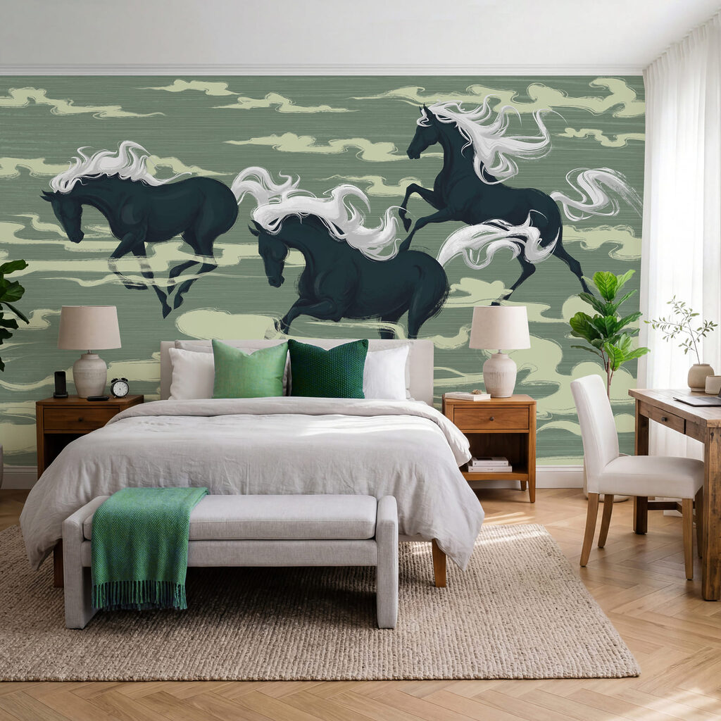 Horses Among Clouds — interior 2