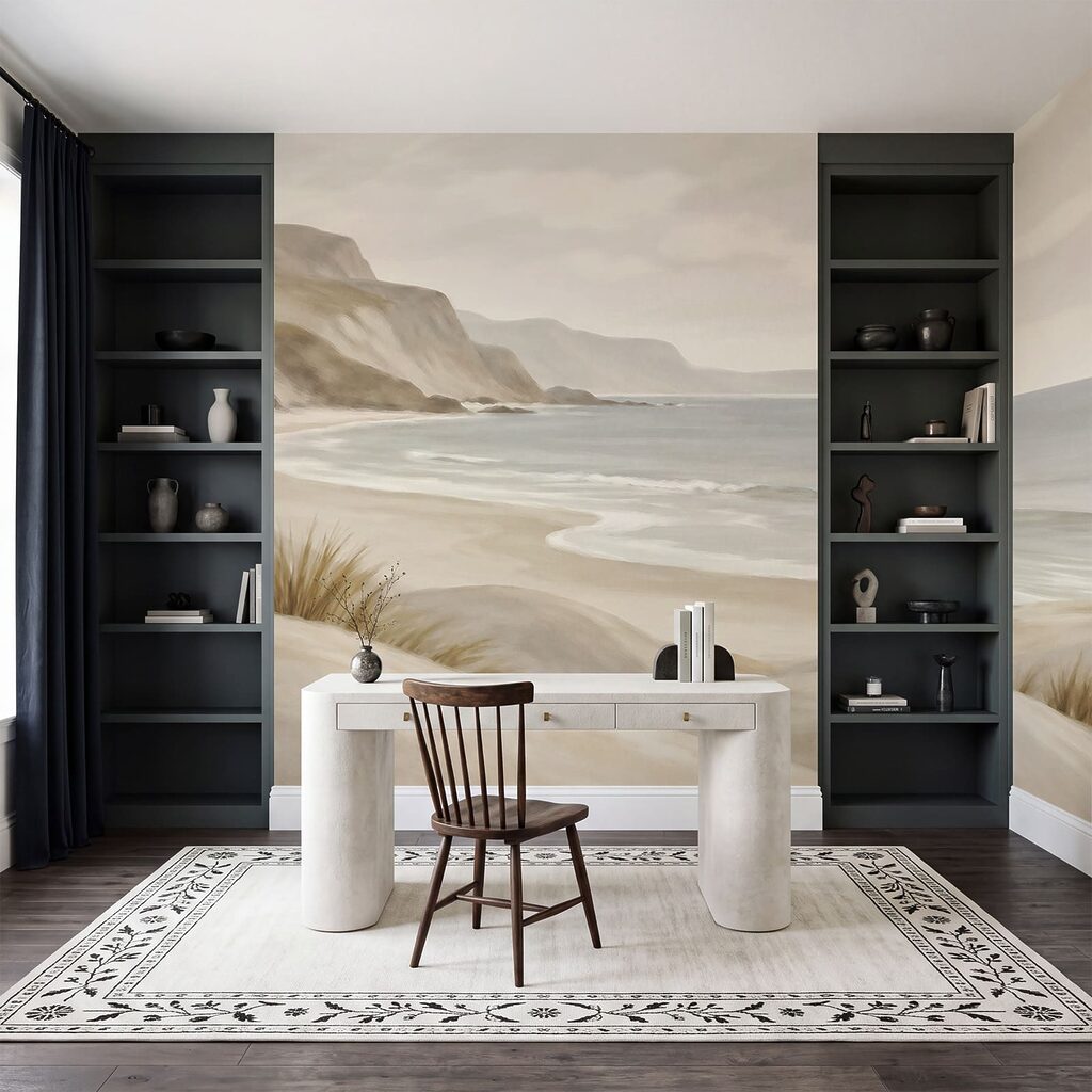 Sand Meets Sea in an interior