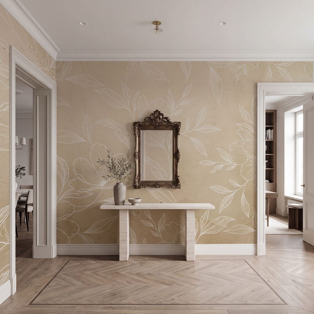 Foliage in Fine Lines — interior 3