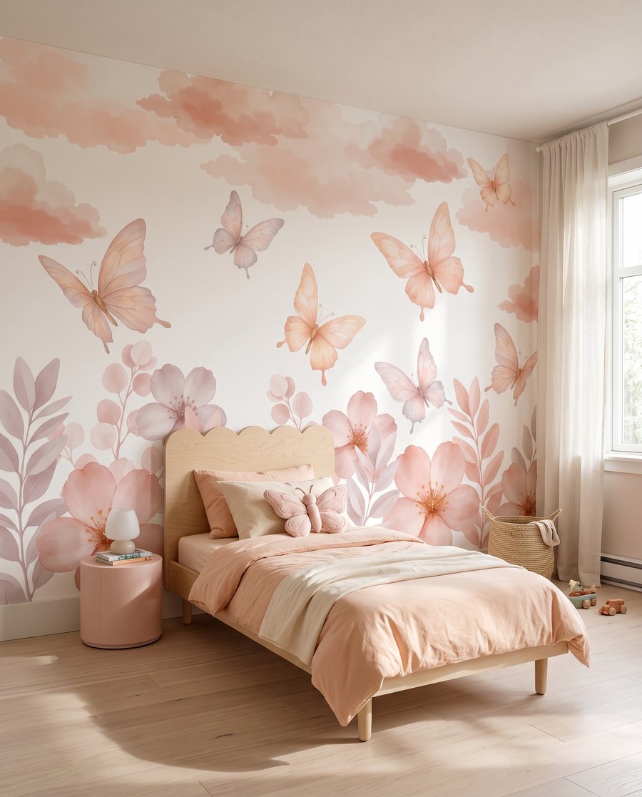 Butterflies Among Petals — interior 1