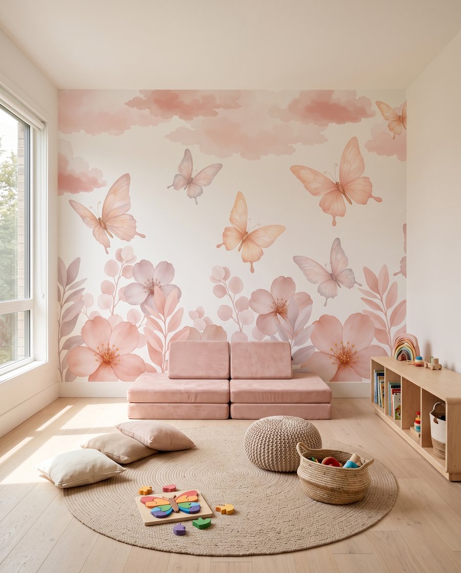 Butterflies Among Petals — interior 2