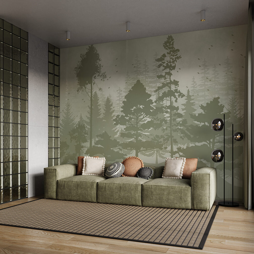 Birds Above Woodland — interior 1