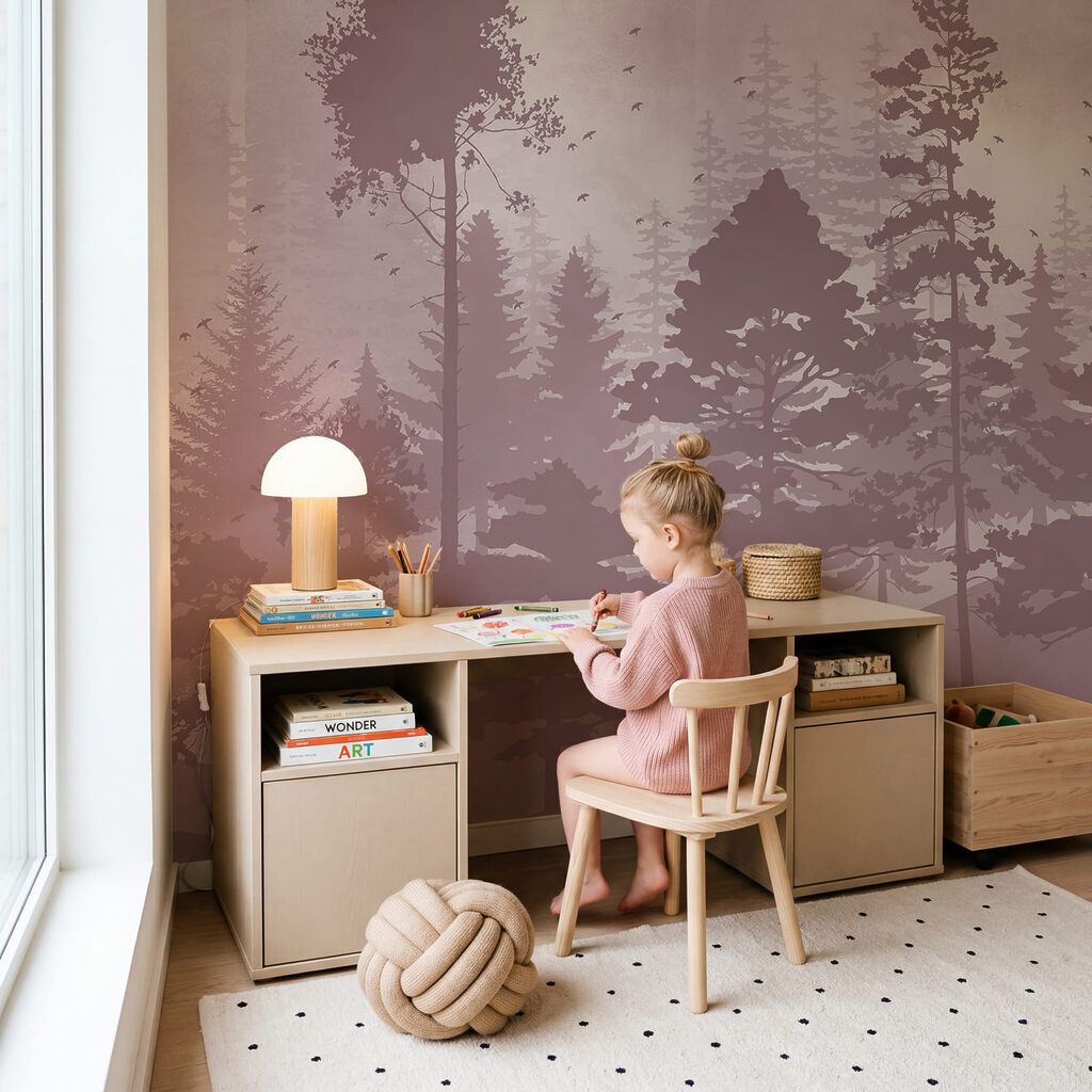 Birds Above Woodland — interior 1