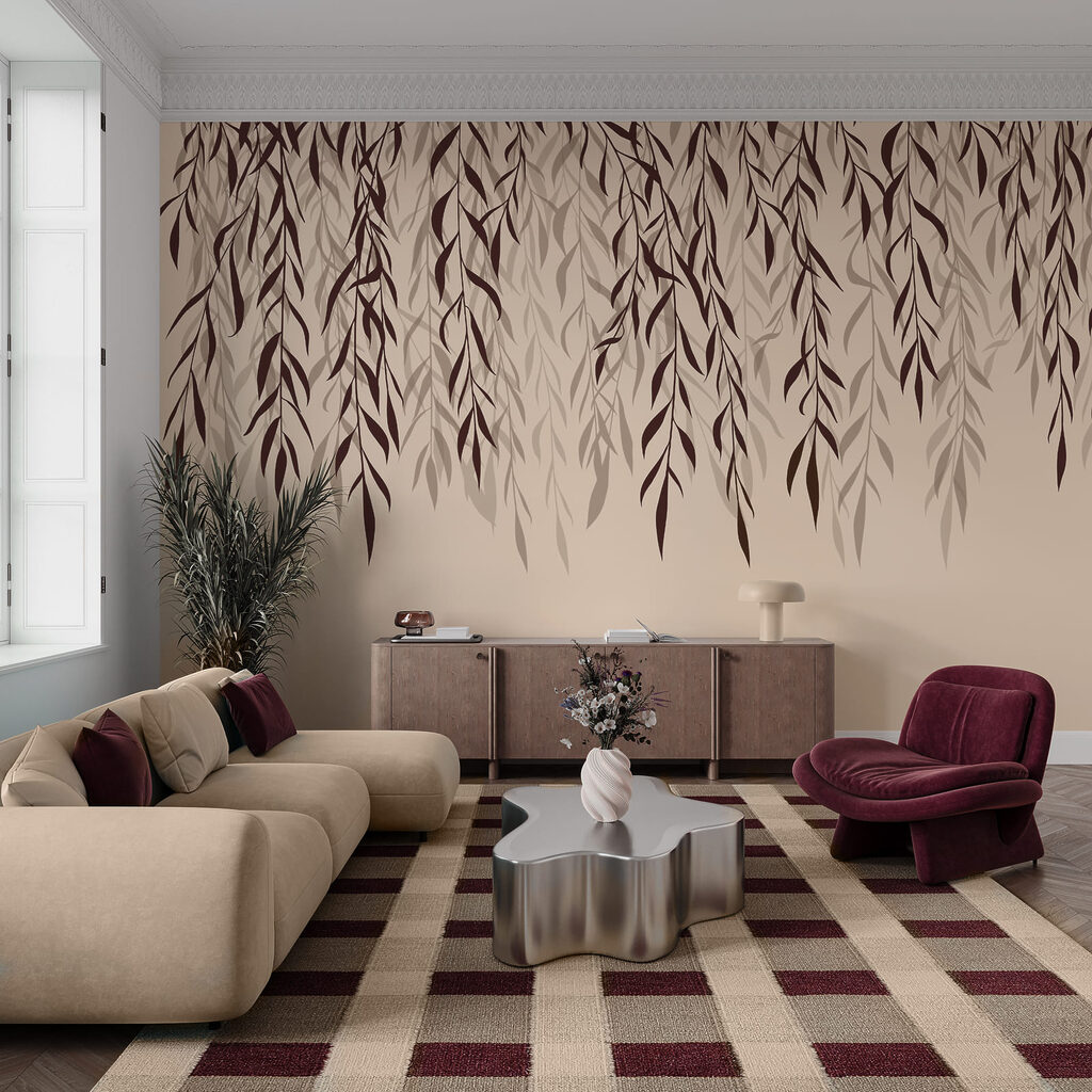 Willow Leaf Curtain — interior 2