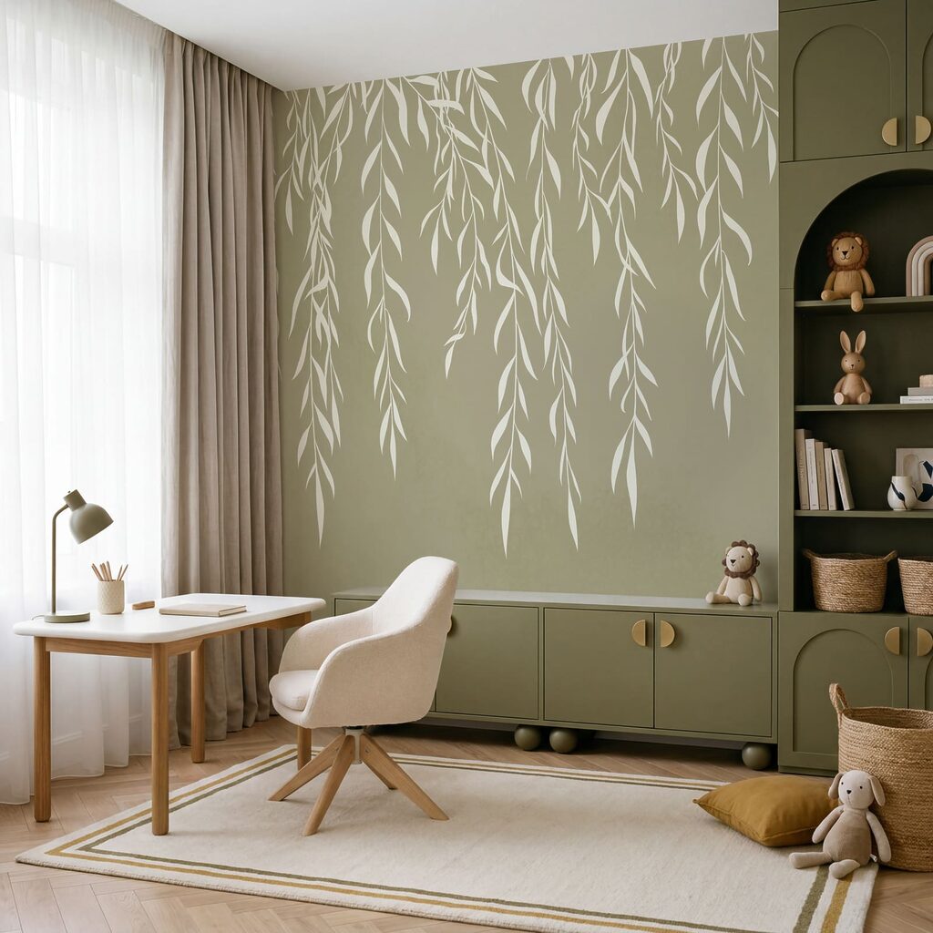 Hanging Willow Silhouettes — interior 3