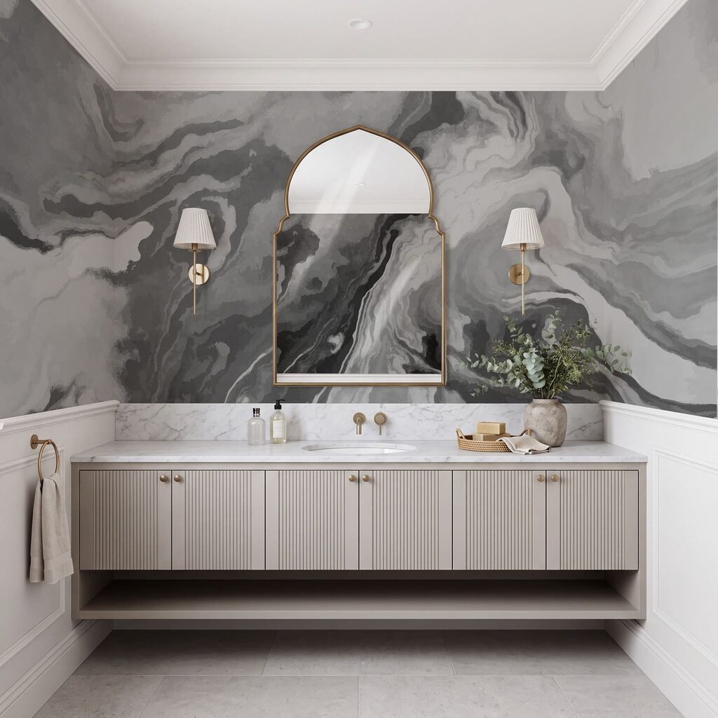 Earth Marbling — interior 1