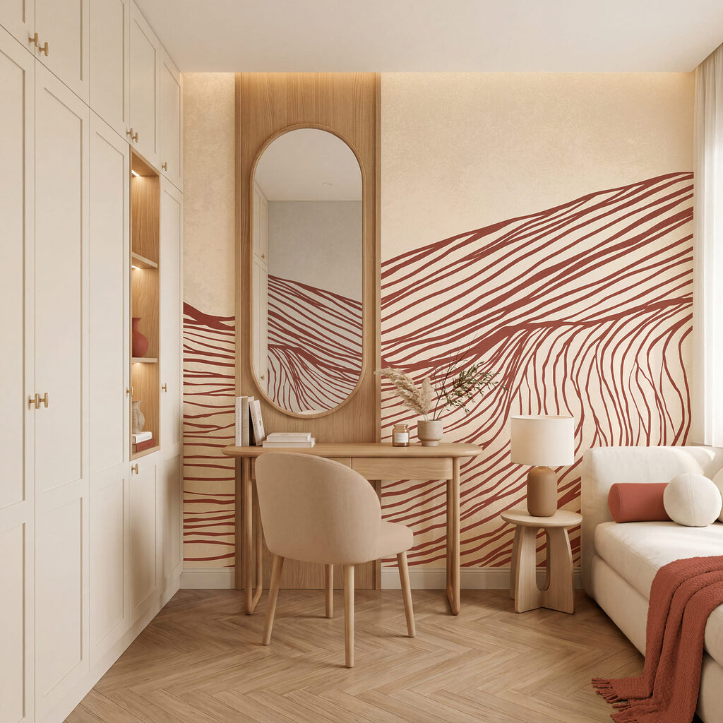 Dunes in Fine Lines — interior 2