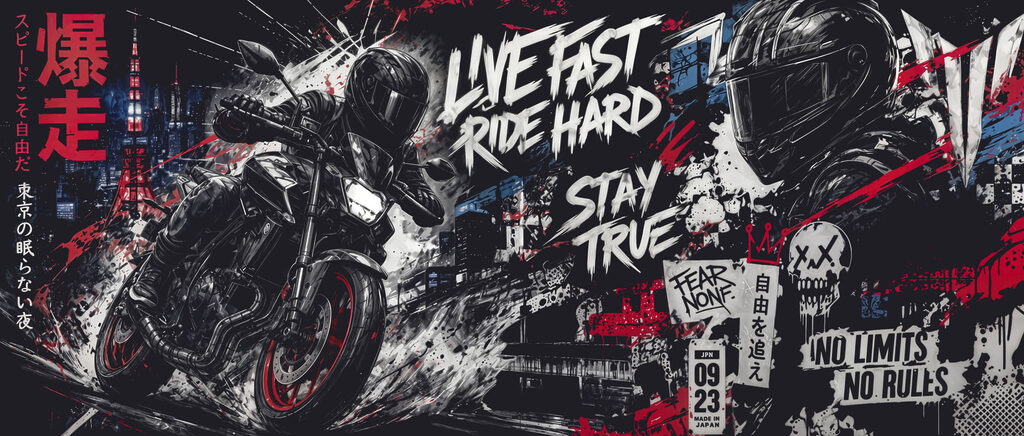 Motorcycle Street Spirit — full design