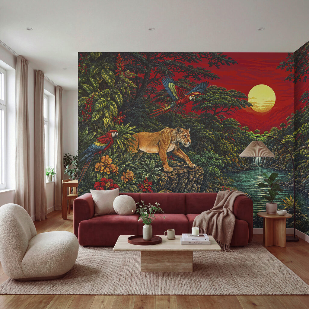 Tiger by the Falls — interior 4
