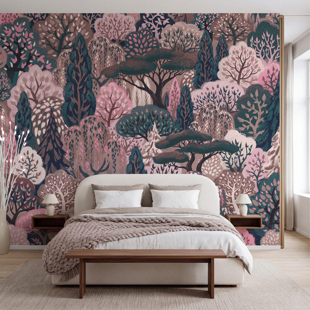 Woodland Treetop Pattern — interior 1