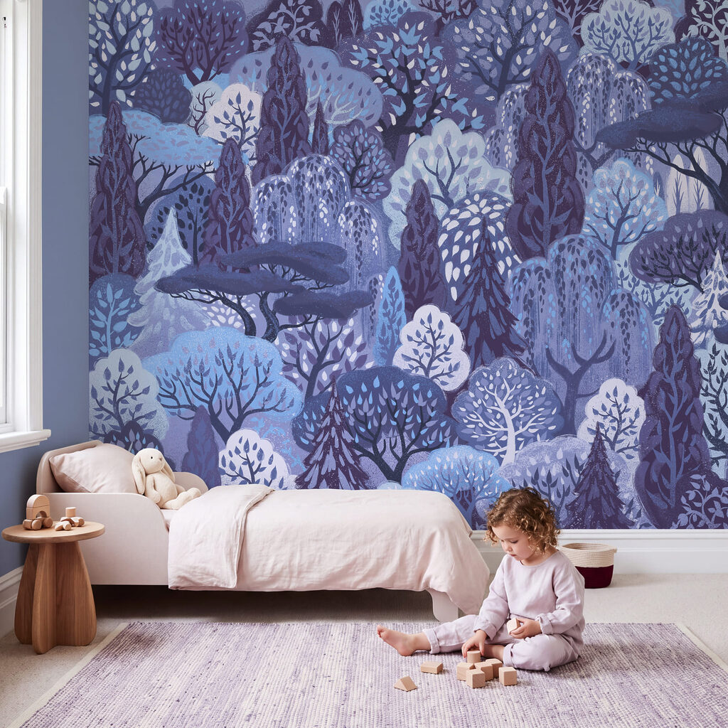Woodland Treetop Pattern — interior 1