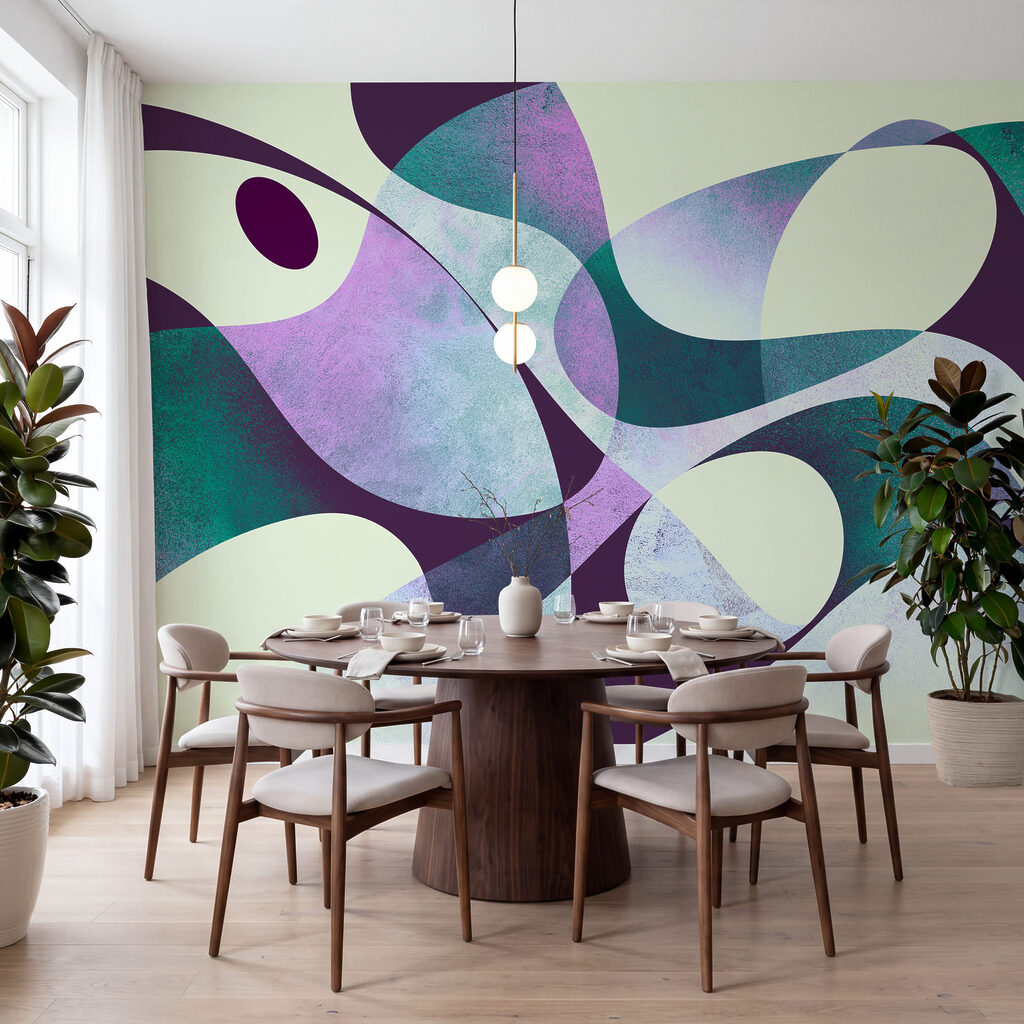 Playful Monochrome Curves — interior 2