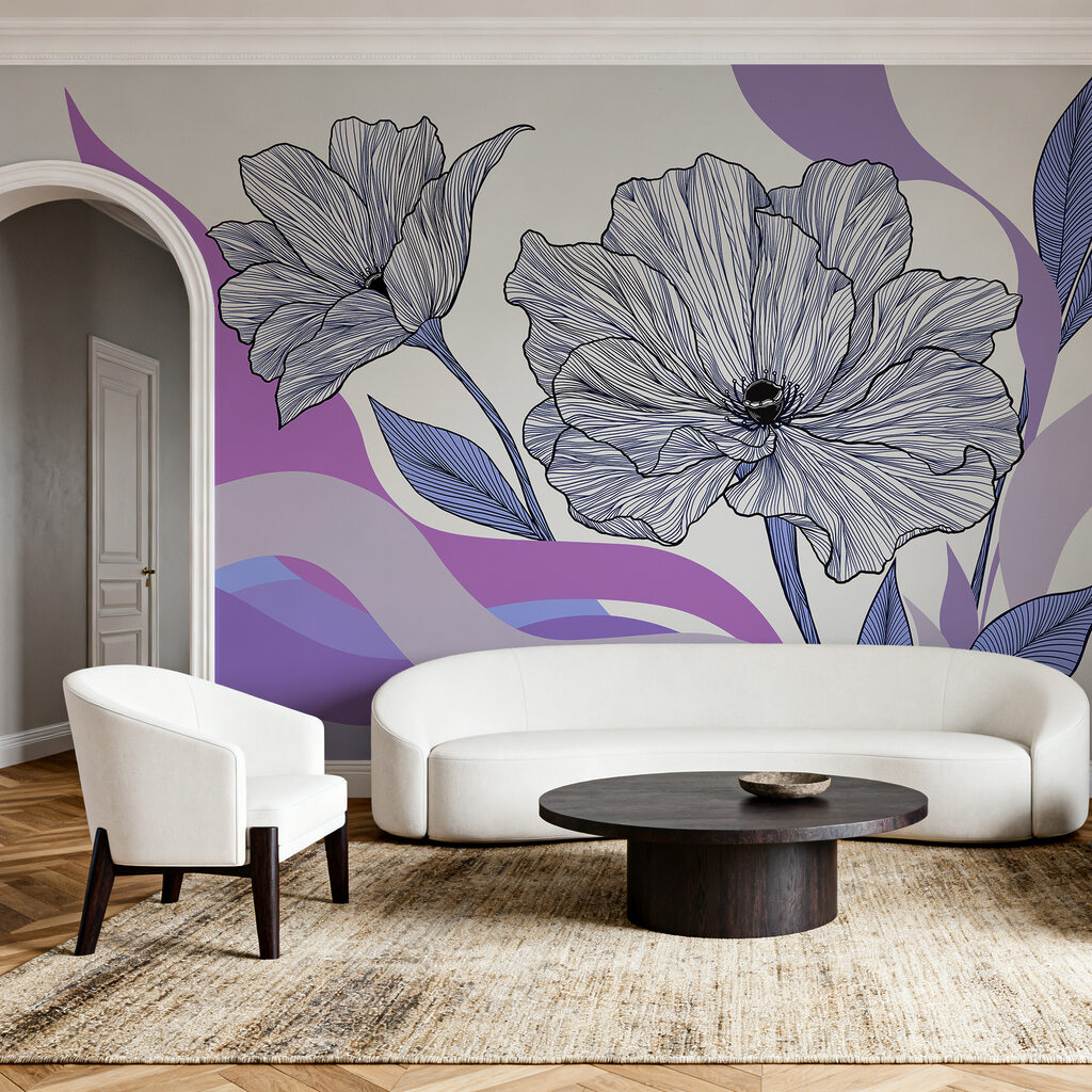 Flowers and Colour Ribbons — interior 2