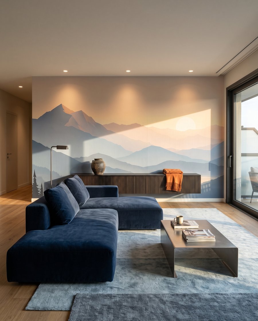 Sunset Mountain Lake — interior 2
