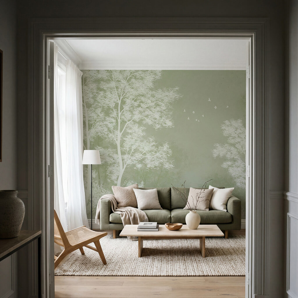 Trees in Soft Outline — interior 4