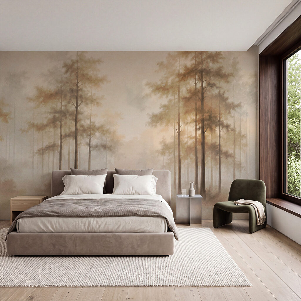 Woodland Morning Glow in an interior