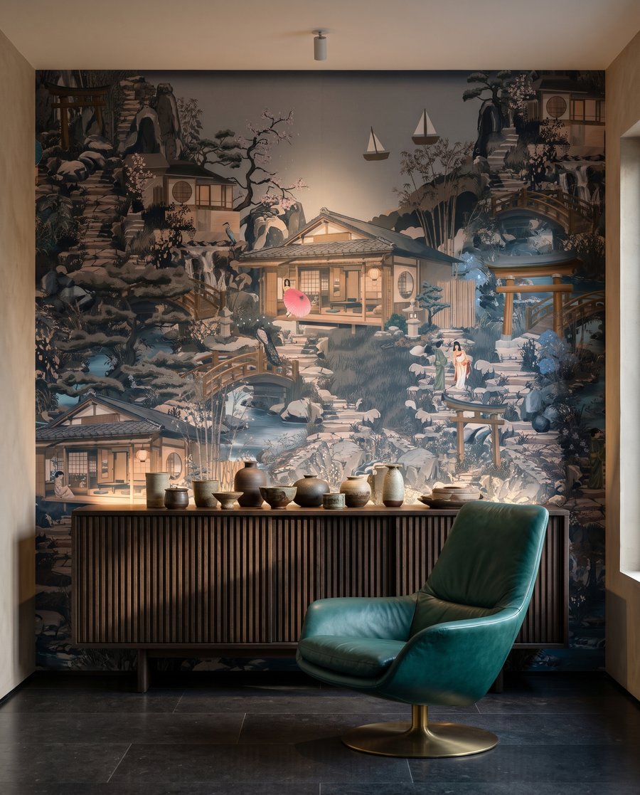Temple Garden Landscape — interior 5