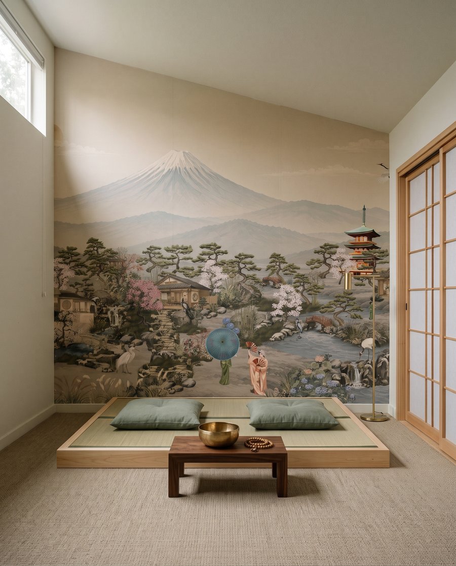 Cranes in the Mountains — interior 10