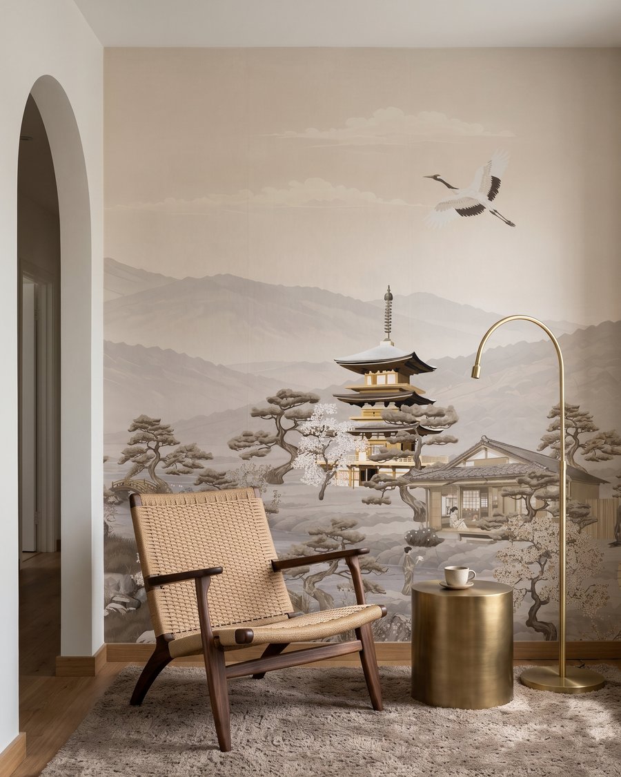 Cranes in the Mountains — interior 3