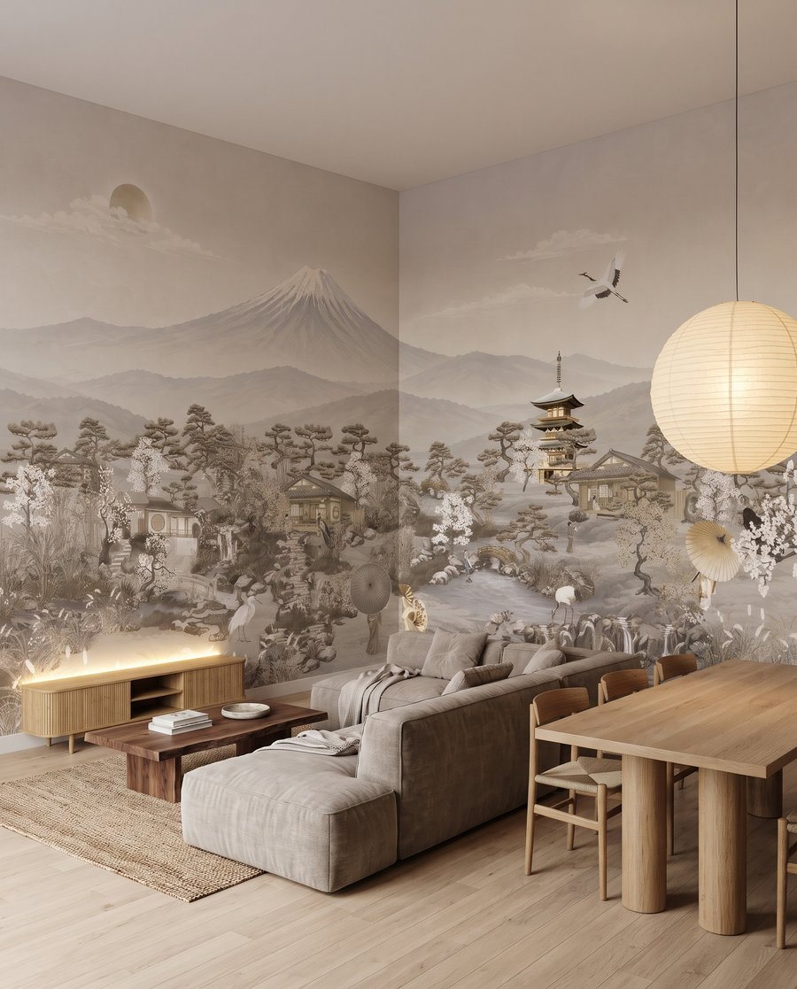 Cranes in the Mountains — interior 6