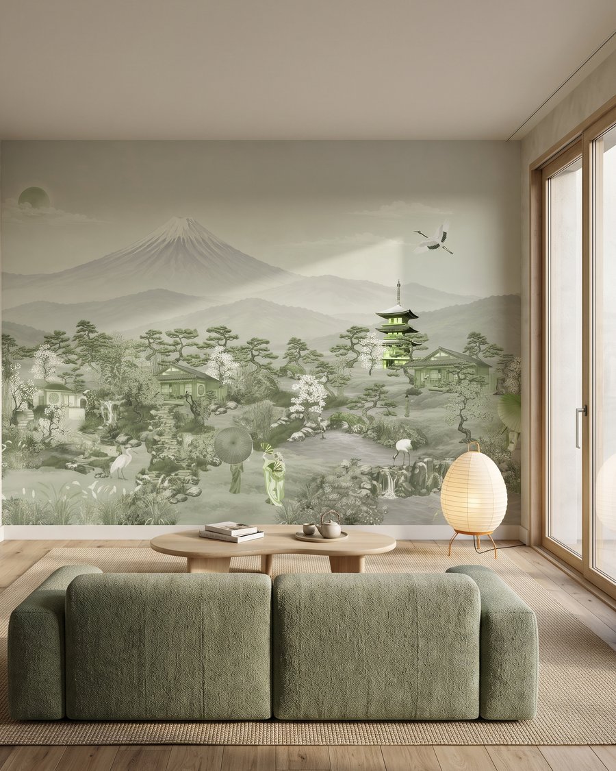 Cranes in the Mountains — interior 2
