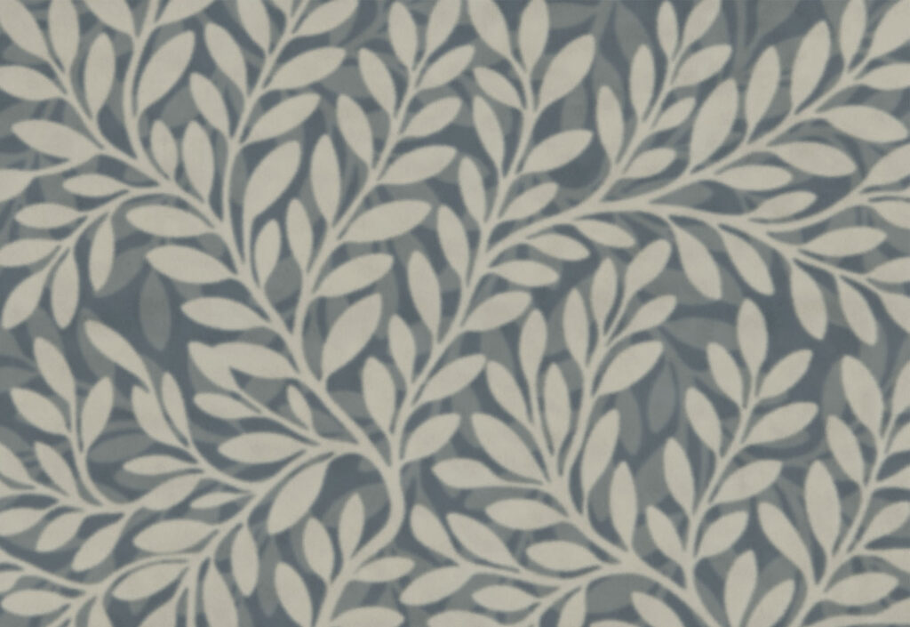Leafy Vine Pattern — full design