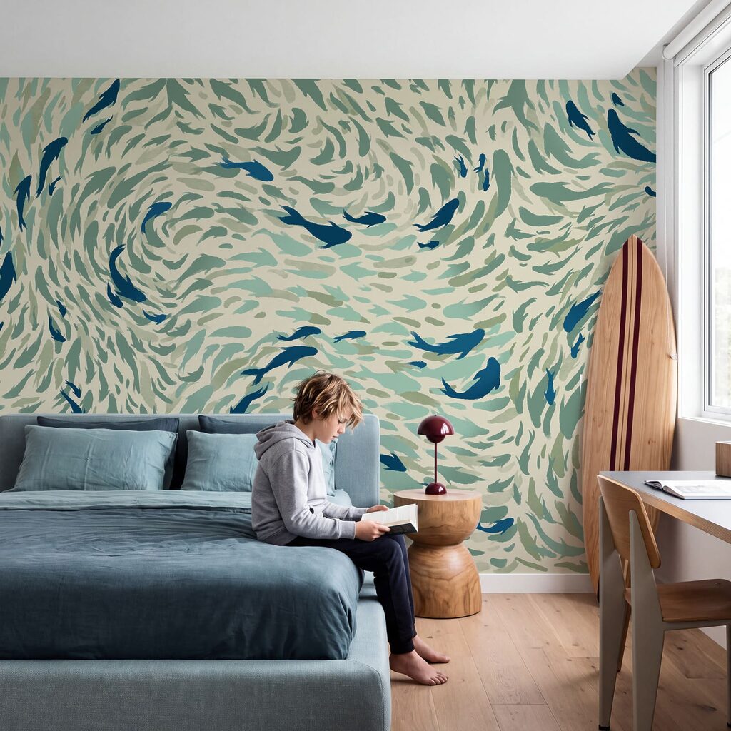 Fish in Swirling Currents — interior 1