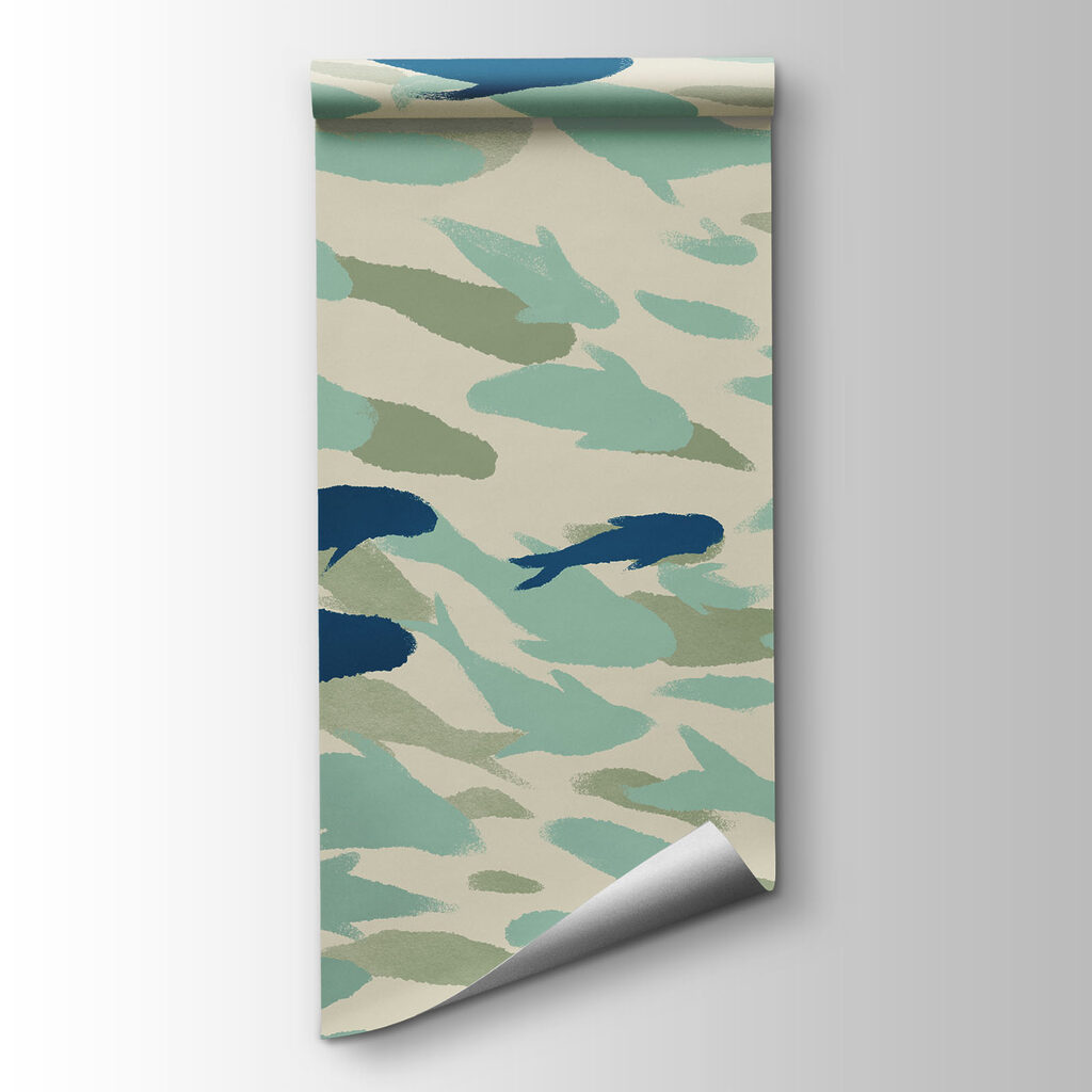 Fish in Swirling Currents — product view