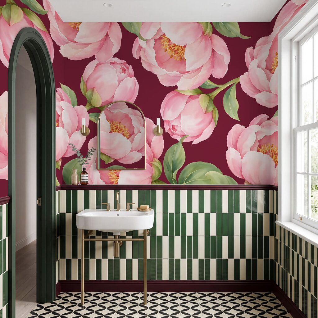 Peony Tapestry — interior 1