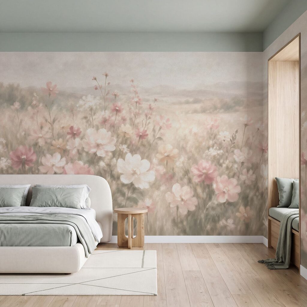 Flower Field at Sunset — interior 1