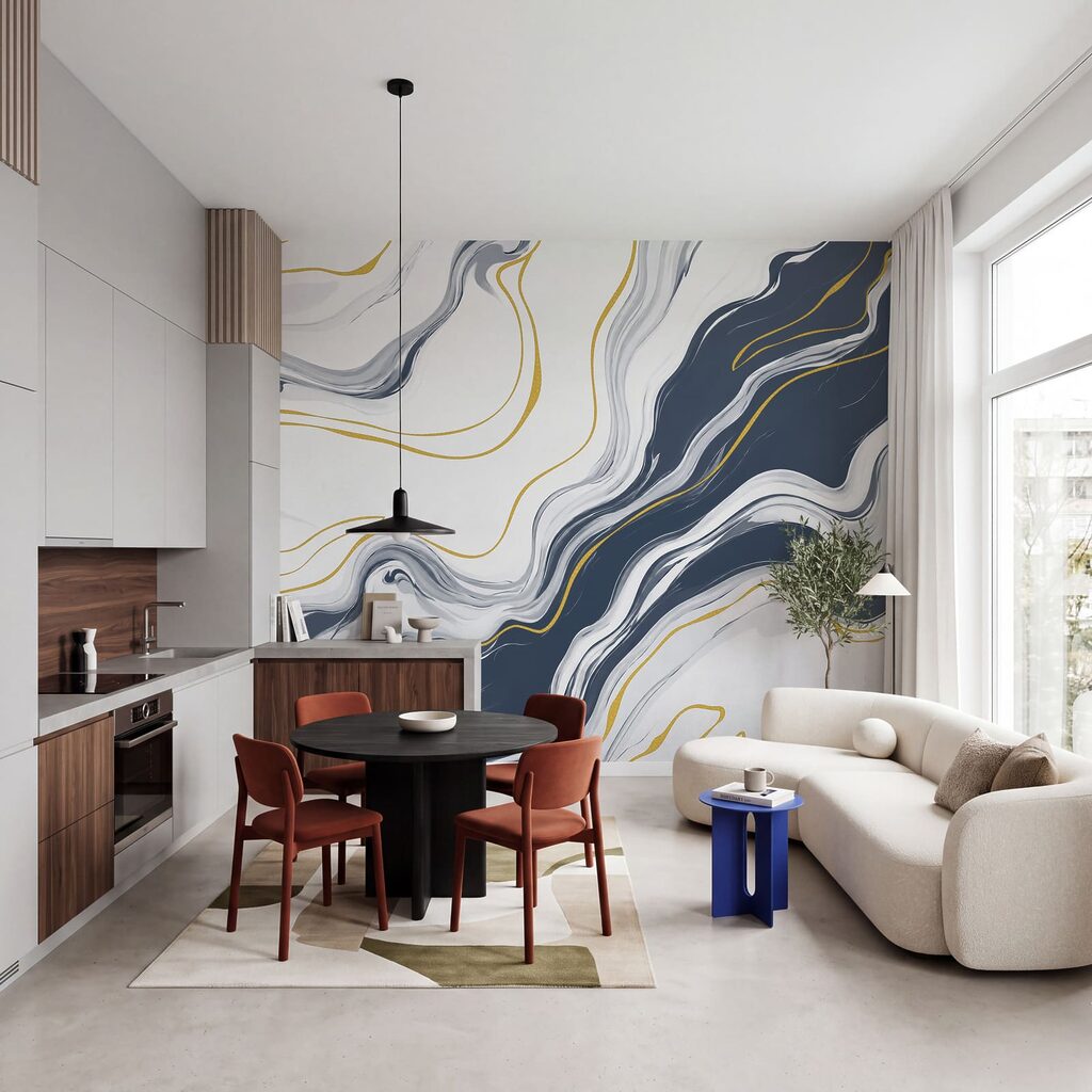 Marbled Colour Bands — interior 3