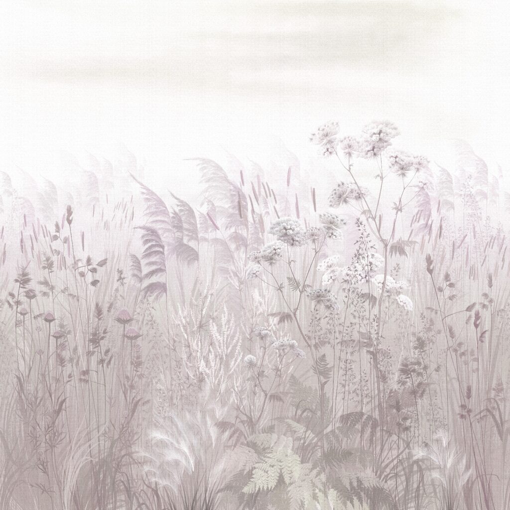 Meadow fading into sky — full design