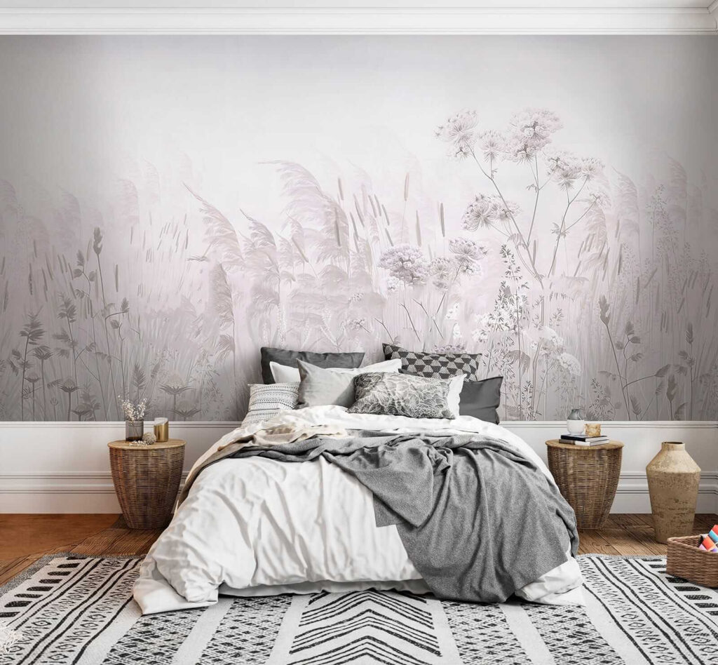 Meadow fading into sky — interior 5