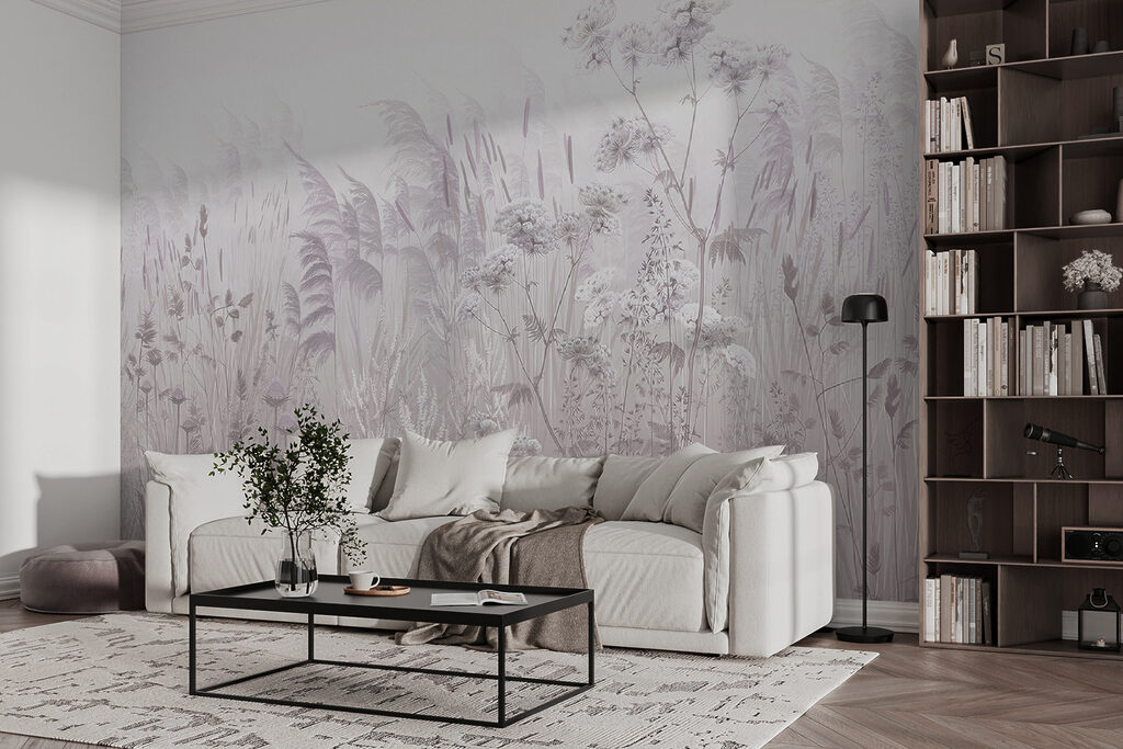 Meadow fading into sky — interior 11