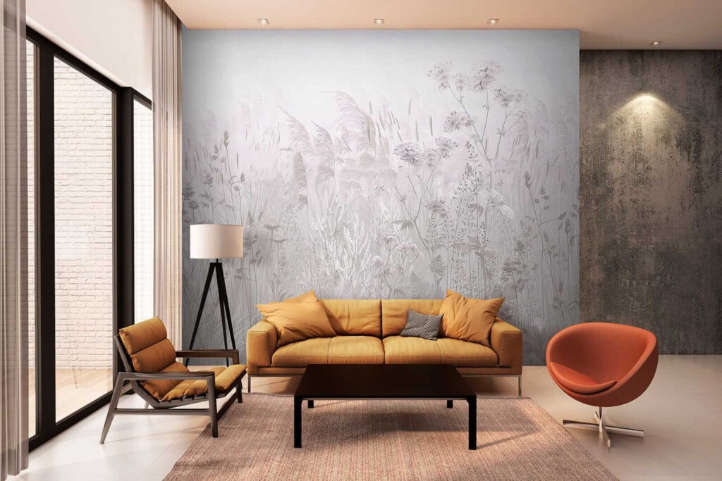 Meadow fading into sky — interior 6