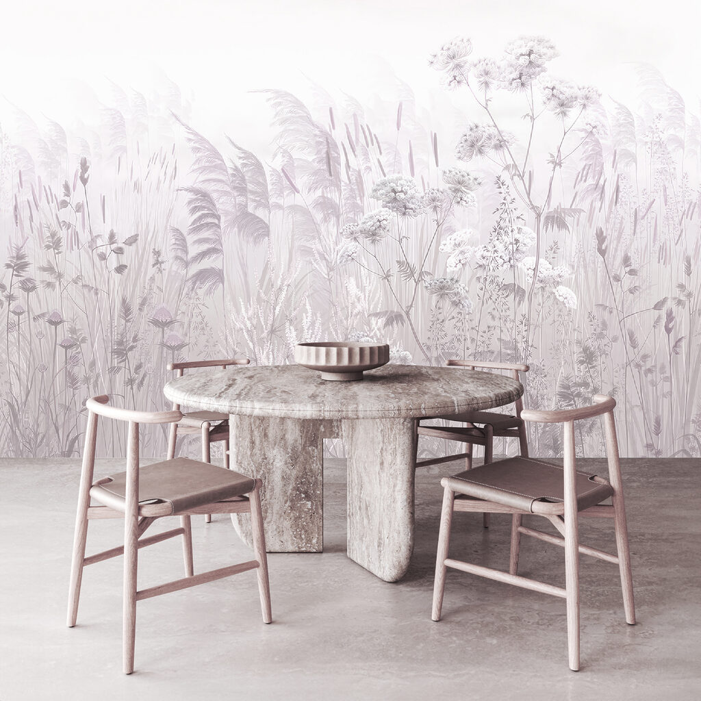 Meadow fading into sky — interior 12