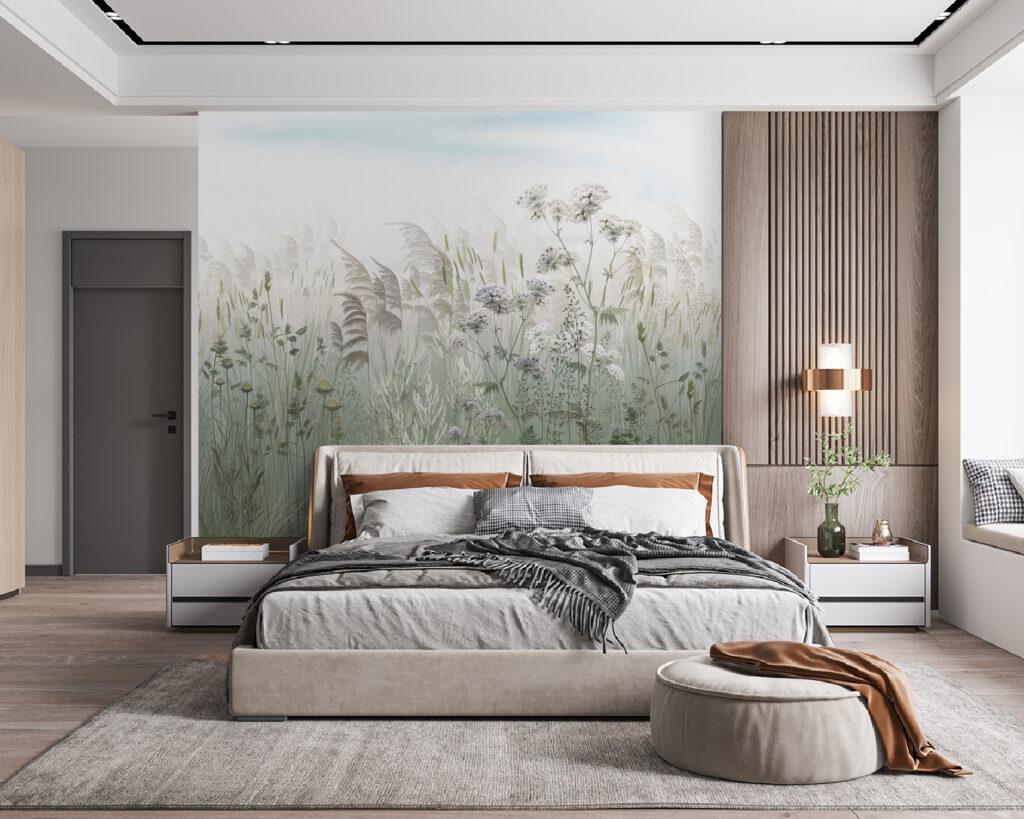 Meadow Under Open Sky in an interior