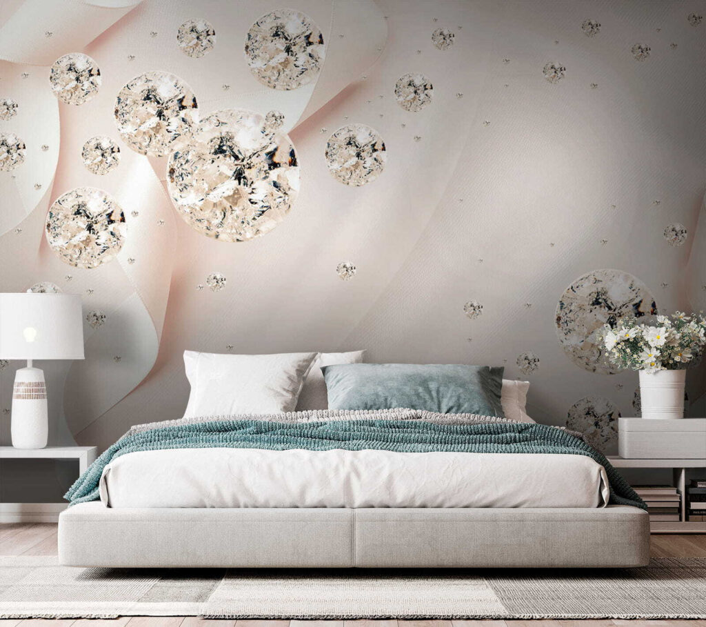 Spheres among cream folds — interior 2