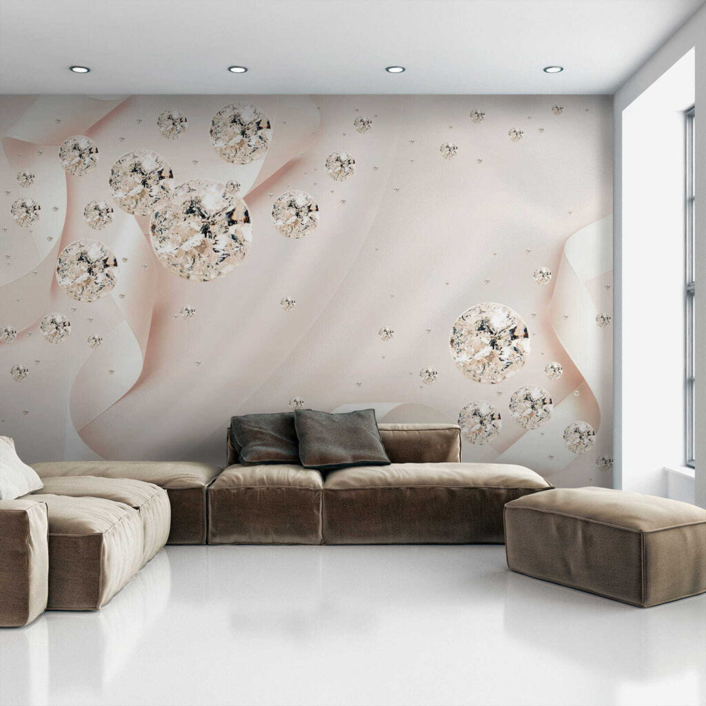 Spheres among cream folds — interior 7