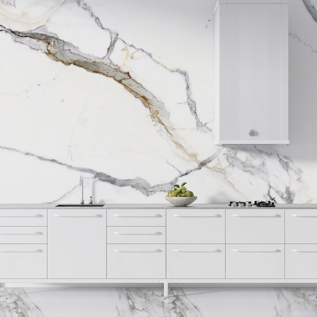 Grey veins on white — interior 3