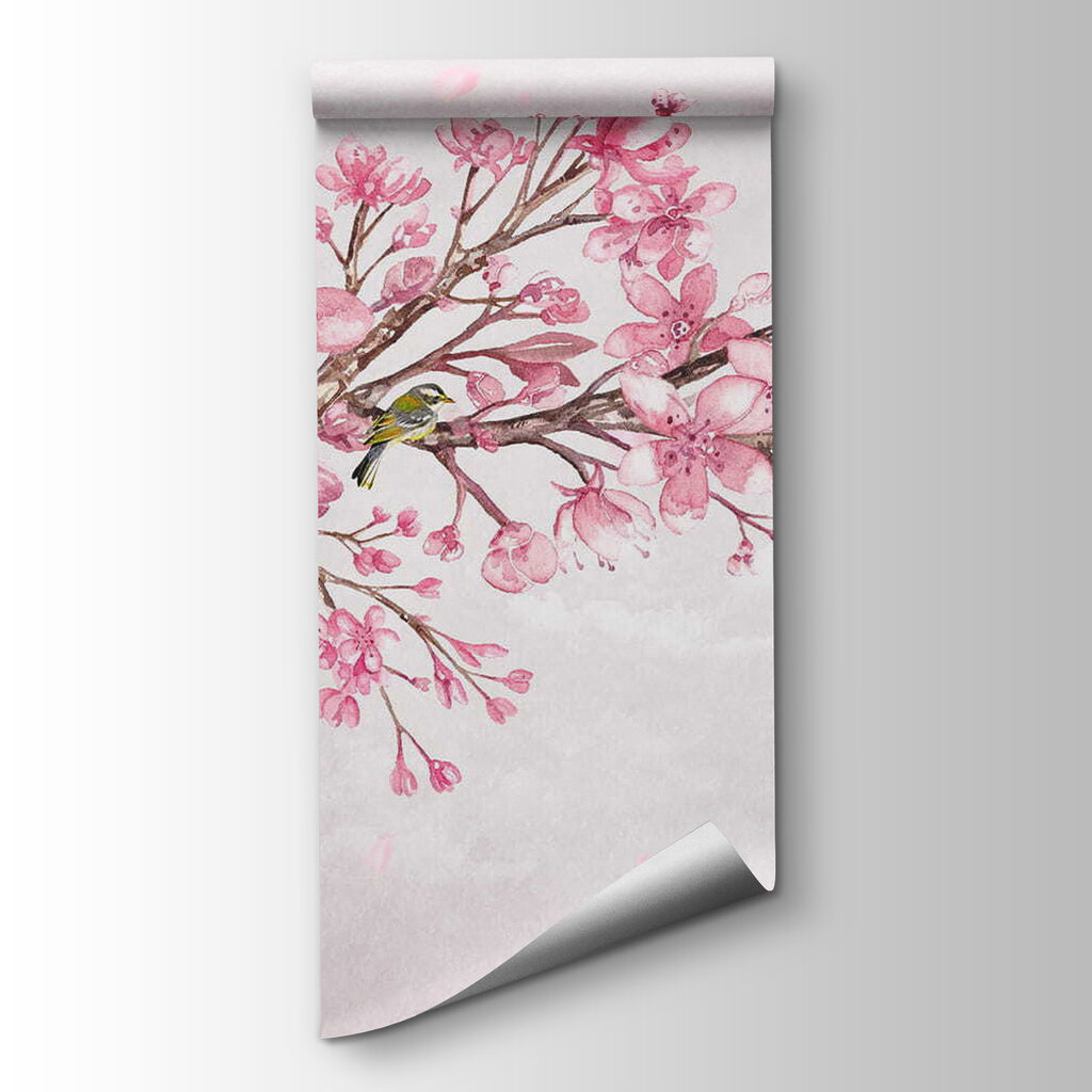 Birds on blossom, moonlight — product view